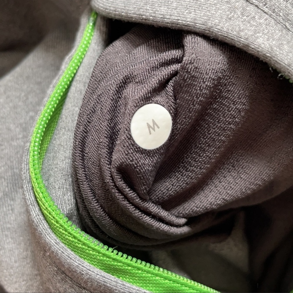 Lululemon full zip sweatshirt gray Medium - Picture 5 of 5